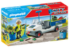 Playmobil - Action Heroes - Street Cleaner with e-Vehicle 71433