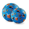 Crocodile Creek 7" Playground Ball - Construction (Blue)
