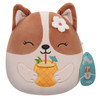 Squishmallows 7.5 inch - Regina Brown And White Corgi