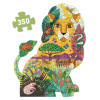 Djeco - Lion Shaped Art Puzzle 350pc