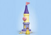 Playmobil 1.2.3 & Disney - Belle's Play Tower with Sound 71458