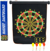 Magnetic Dartboard Roll Up Game -Double Sided