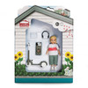 Lundby Doll's House - Girl Doll with Scooter and Backpack