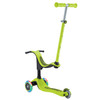 Globber - GO UP SPORTY Lights Scooter - Lime Green/Khaki