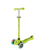 Globber - GO UP SPORTY Lights Scooter - Lime Green/Khaki