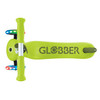 Globber - GO UP SPORTY Lights Scooter - Lime Green/Khaki