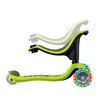 Globber - GO UP SPORTY Lights Scooter - Lime Green/Khaki