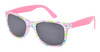 Freckles Sunglasses - Wayfarer Flower Power