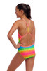 Funkita - Girl's Twisted One Piece Swimmers - Melting Mayhem