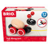 BRIO Toddler - Pull Along Ant with Rolling Egg