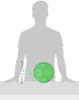Senseez - Bumpy Turtle Vibrating Cushion Senseez - Bumpy Turtle Vibrating Cushion