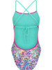 Amanzi - Girl's Tie Back One Piece Swimmers - Tigress