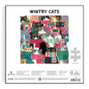 Galison 500pc - Wintry Cats Puzzle Galison 500pc - Wintry Cats Puzzle