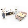 Speedy Monkey - Doll House Kitchen with Father Bunny
