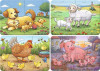 Ravensburger - My First Puzzles - Animal Families 2, 4, 6, 8 pc Ravensburger - My First Puzzles - Animal Families 2, 4, 6, 8 pc