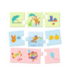 Djeco - My Daily Life Trio Puzzles - 8 x 3pc Djeco - My Daily Life Trio Puzzles - 8 x 3pc