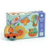 Djeco - Vehicles Duo Puzzle - 10 x 2pc Djeco - Vehicles Duo Puzzle - 10 x 2pc