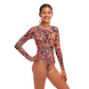 Funkita - Girl's Long Shot One Piece Swimmers - Tipsy Tiger