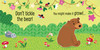 Usborne Touchy-Feely Sounds Book - Don't Tickle the Bear Usborne Touchy-Feely Sounds Book - Don't Tickle the Bear