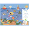 Djeco - Summertime 30 pc reusable Puffy Stickers Djeco - Summertime 30 pc reusable Puffy Stickers