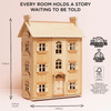 Le Toy Van Doll's House - Natural Wood Doll's House