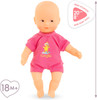 Corolle Mini Bath Doll - Rose  20cm