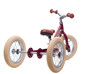Trybike - Red Vintage with Cream Tyres and Chrome (3 wheel)