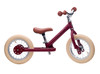 Trybike - Red Vintage with Cream Tyres and Chrome (3 wheel)