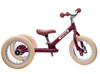 Trybike - Red Vintage with Cream Tyres and Chrome (3 wheel)