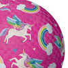 Crocodile Creek 5 Inch Playground Ball - Unicorn Rainbow