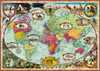 Ravensburger 1000pc - Bicycle Around the World Puzzle