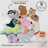 Le Toy Van - Andes Stacking Animals & Bag