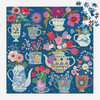 Galison 500pc - Victoria Ball Potted Teacups Foil Puzzle
