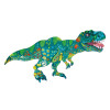 Hape - 202pc Dinosaur Shimmer Floor Puzzle