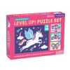 Mudpuppy Level Up 16pc, 20pc, 24pc & 28pc - Unicorn Puzzle Set