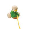 PlanToys - Montessori-Inspired Pull-Along Duck