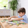 Melissa & Doug -  Wooden Animal Chase Gear Puzzle