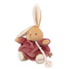 Kaloo - Signature Plume Musical Rabbit Burgundy 17cm