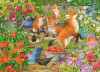 Holdson 1000pc - Garden Visitors - Foxes in the Veggie Patch Puzzle
