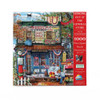 Sunsout Hanging Out at the General Store 1000 piece jigsaw puzzle with vintage shop and countryside scene