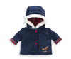 Corolle en Fêtes navy hooded coat for 30cm Mon Premier Corolle baby dolls