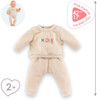 Corolle - Amour Beige Jogging Set for Corolle 42cm Mon Grand Baby Dolls