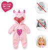 Corolle - Pink Unicorn Pyjamas for Ma Corolle 36cm Dolls