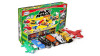 Popular Playthings Magnetic Mix or Match Vehicles Deluxe Set 1 with colourful magnetic vehicle pieces