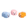 Discovery Zone Cuddle Puppy assorted squishy stress toys in blue, pink and orange colours