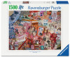 Ravensburger Trip to Tokyo 1500 piece puzzle featuring colourful Japanese travel and cultural collage artwork