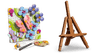 LEGO® Creator 3 in 1 - Floral Art Decor Painting 31390