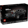 LEGO® Technic™ Fast & Furious Dodge Charger R/T Car 42231 featuring Dominic Toretto's iconic black muscle car with detailed V8 engine