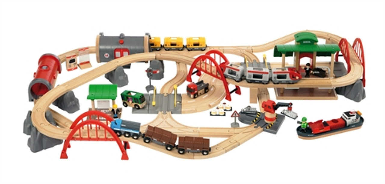 Brio deluxe hot sale world railway set