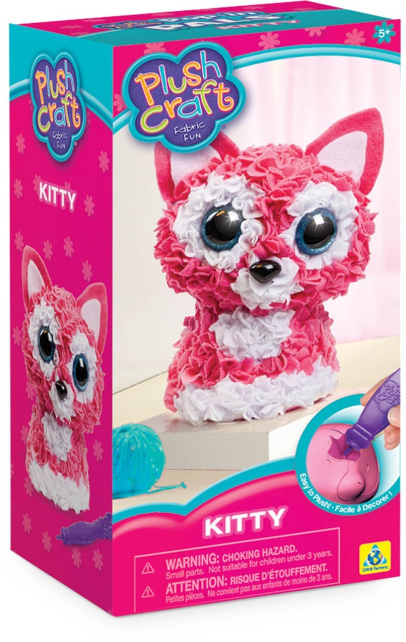PlushCraft Puppies and Kittens 3D Pet Craft Kit (1875 Pieces)